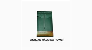 AGUJAS MAQUINA POWER (10 UDS.)