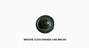 BROCHE CLICK GRANDE (100 PIEZAS) MACHO