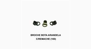 BROCHE BOTA ARANDELA C/REMACHE