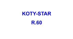 CORDON KOTY-STAR R. 60