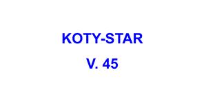 CORDON KOTY-STAR V. 45