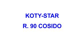CORDON KOTY-STAR R.90 COSIDO