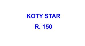 CORDON KOTY-STAR R. 150