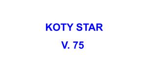 CORDON KOTY-STAR V. 75