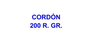 CORDON 200 CM. R.GRUESO