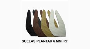 SUELAS PLANTAR 6 MM. P.FINA