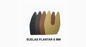 SUELAS PLANTAR 6 MM. N.2