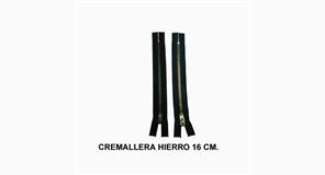 CREMALLERA HIERRO 16 CM. M.5 (3 UDS) ORO VIEJO