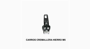 CARROS CREMALLERA HIERRO M.5