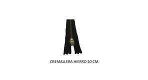 CREMALLERA HIERRO 20 CM.