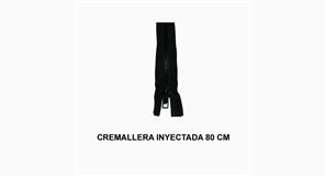 CREMALLERA INYECTADA 80 CM. C/SEP.