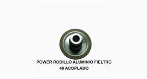POWER RODILLO ALUMINIO FIELTRO 40 ACOPLADO