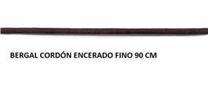 BERGAL CORDON ENCERADO FINO 90 CM (8 PARES)